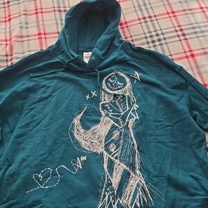 Disney SALLY Nbc Teal Hoodie